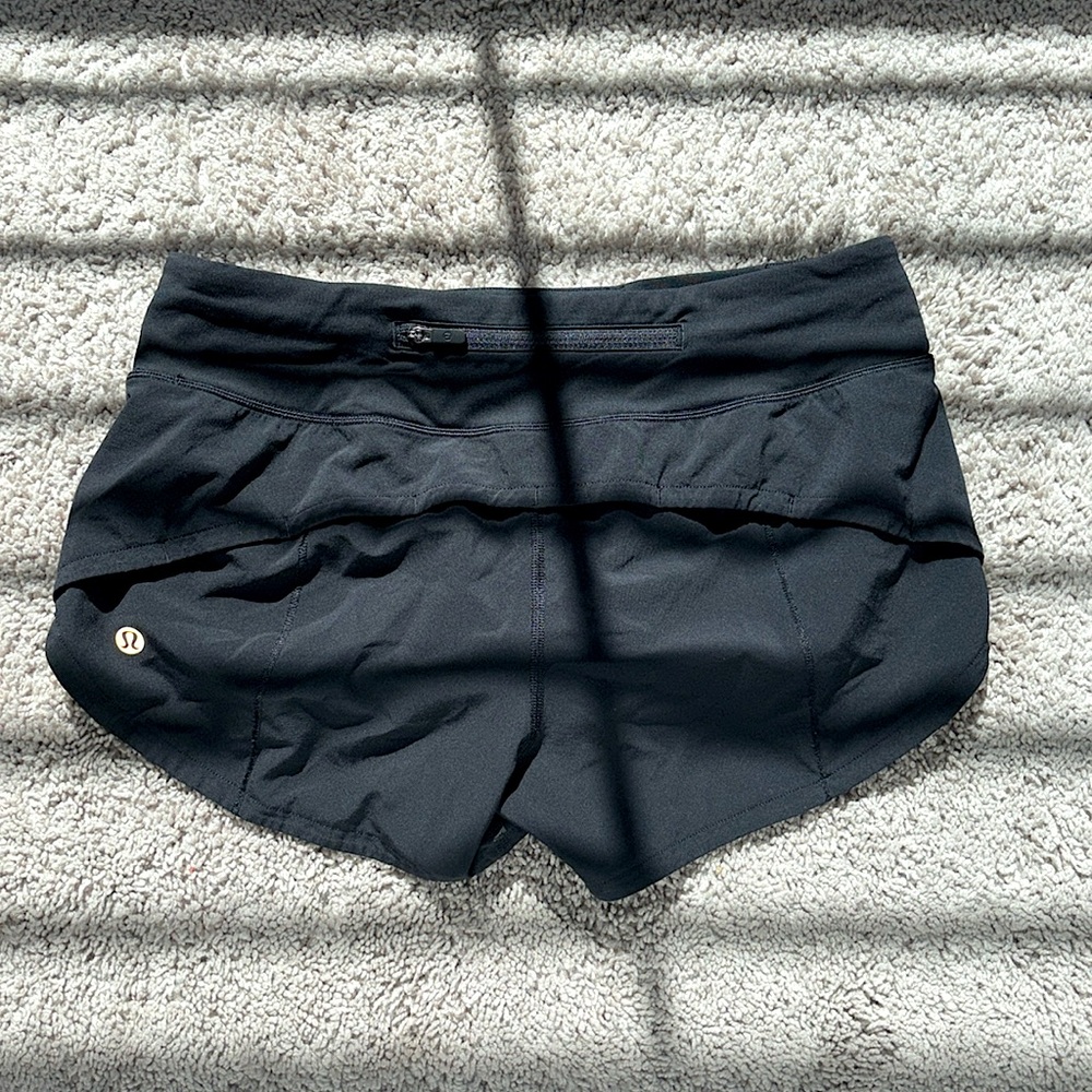 Lululemon Speed-UPS / Size 4 / 2.5” / Color: Black 🖤